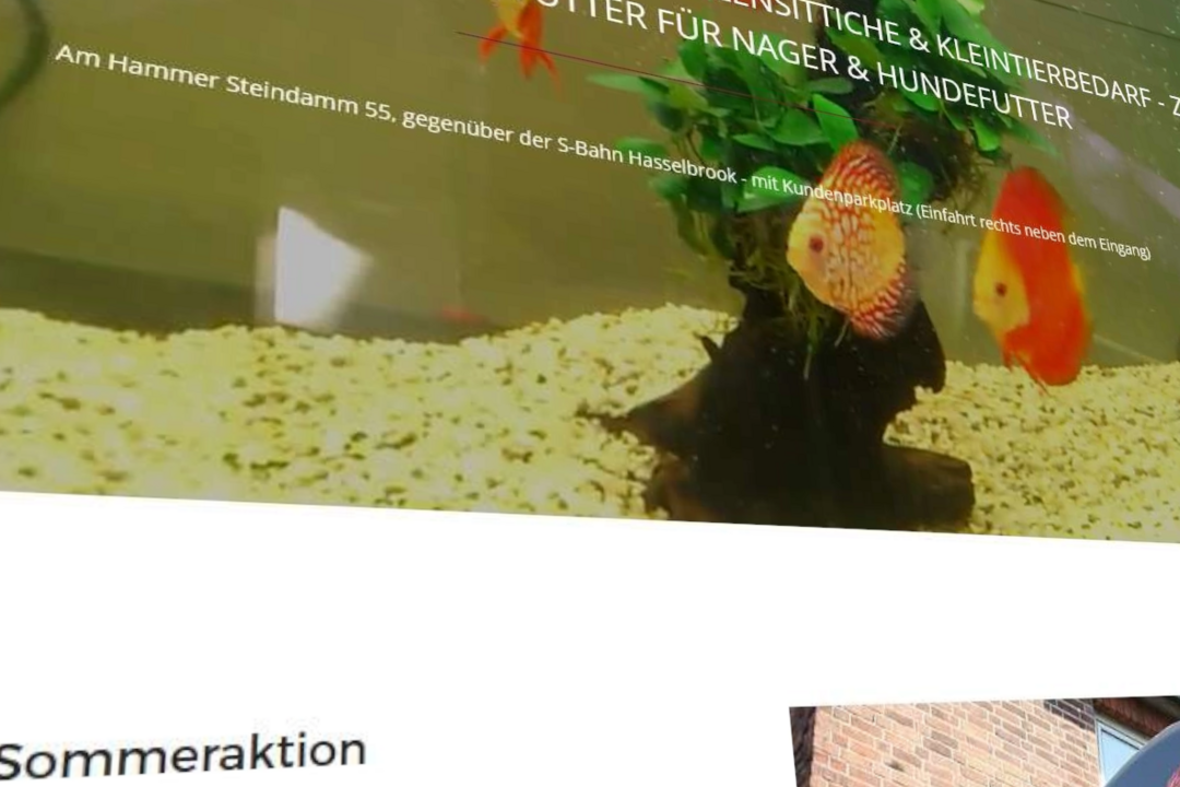 Aquarium Wunderland: SEO & TYPO3